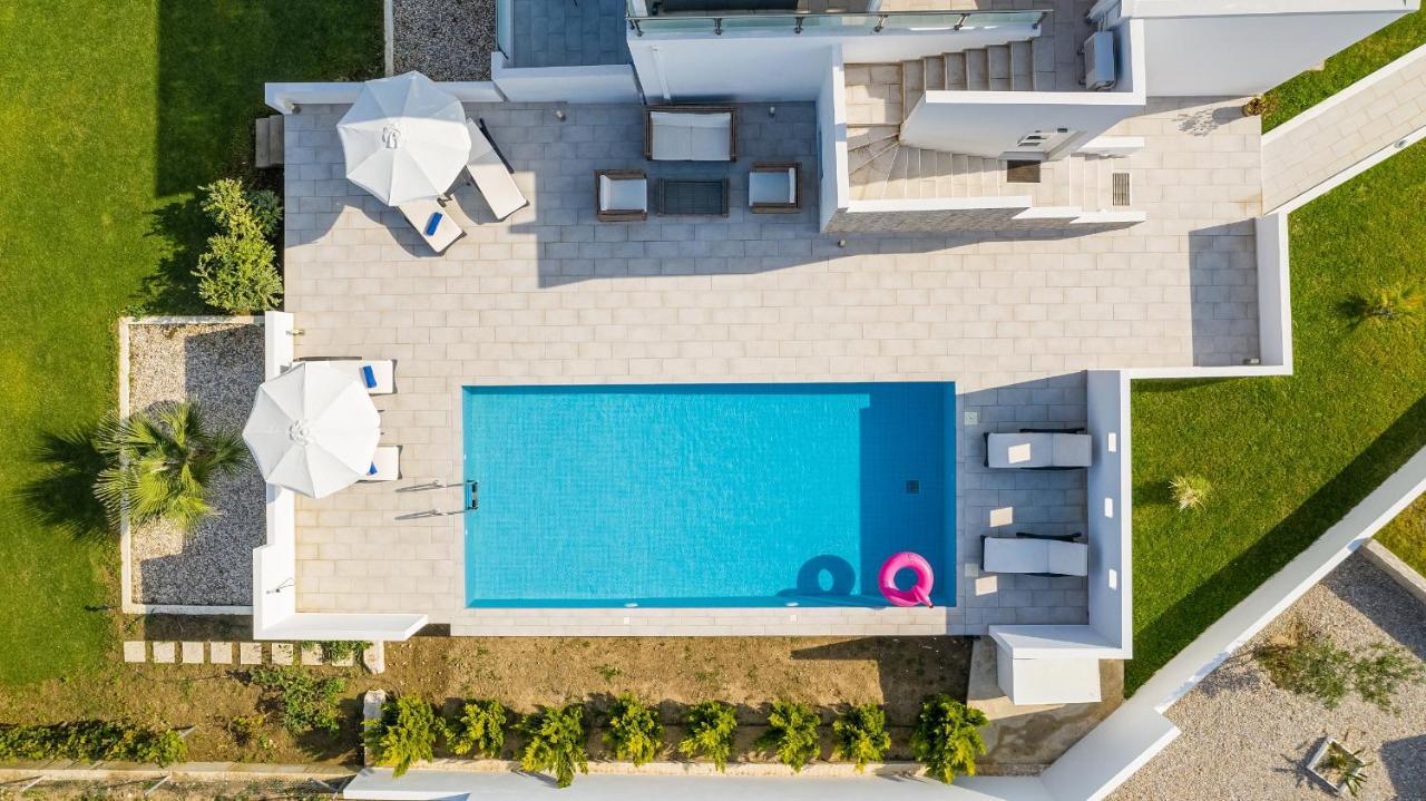 Asteria Pearl Villa 2 With Rooftop Jacuzzi Tigaki 外观 照片